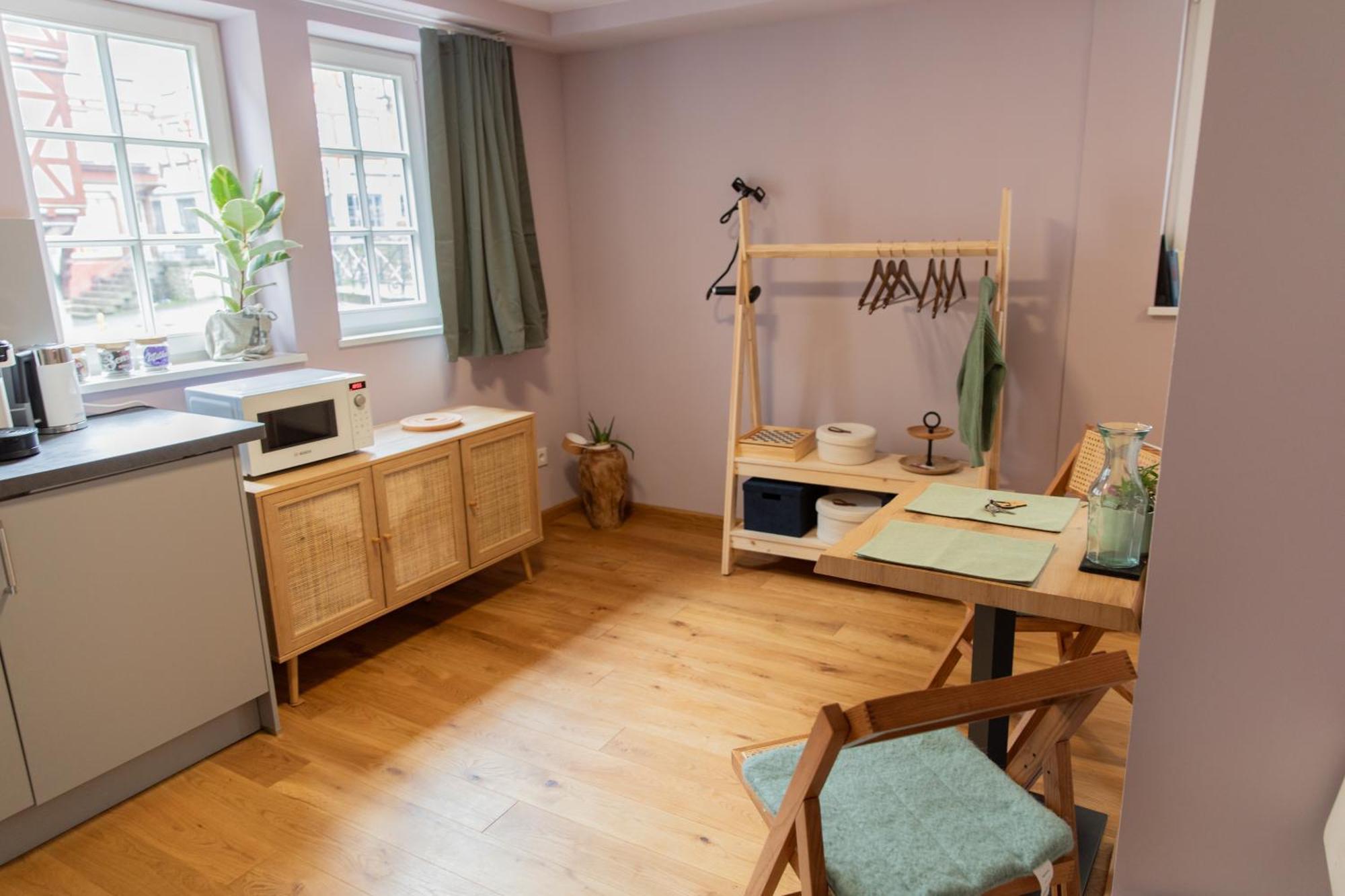 Altstadt Apartment Am Dom Wetzlar, 1 Zi, Kueche, Bad Mit Parkplatz Am Grundstueck 外观 照片