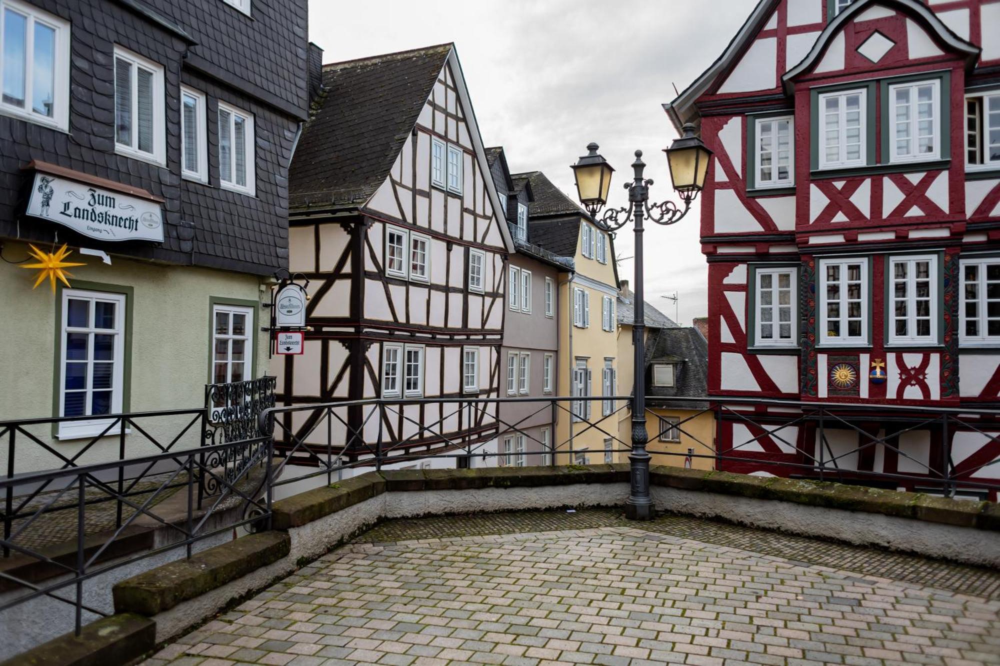 Altstadt Apartment Am Dom Wetzlar, 1 Zi, Kueche, Bad Mit Parkplatz Am Grundstueck 外观 照片