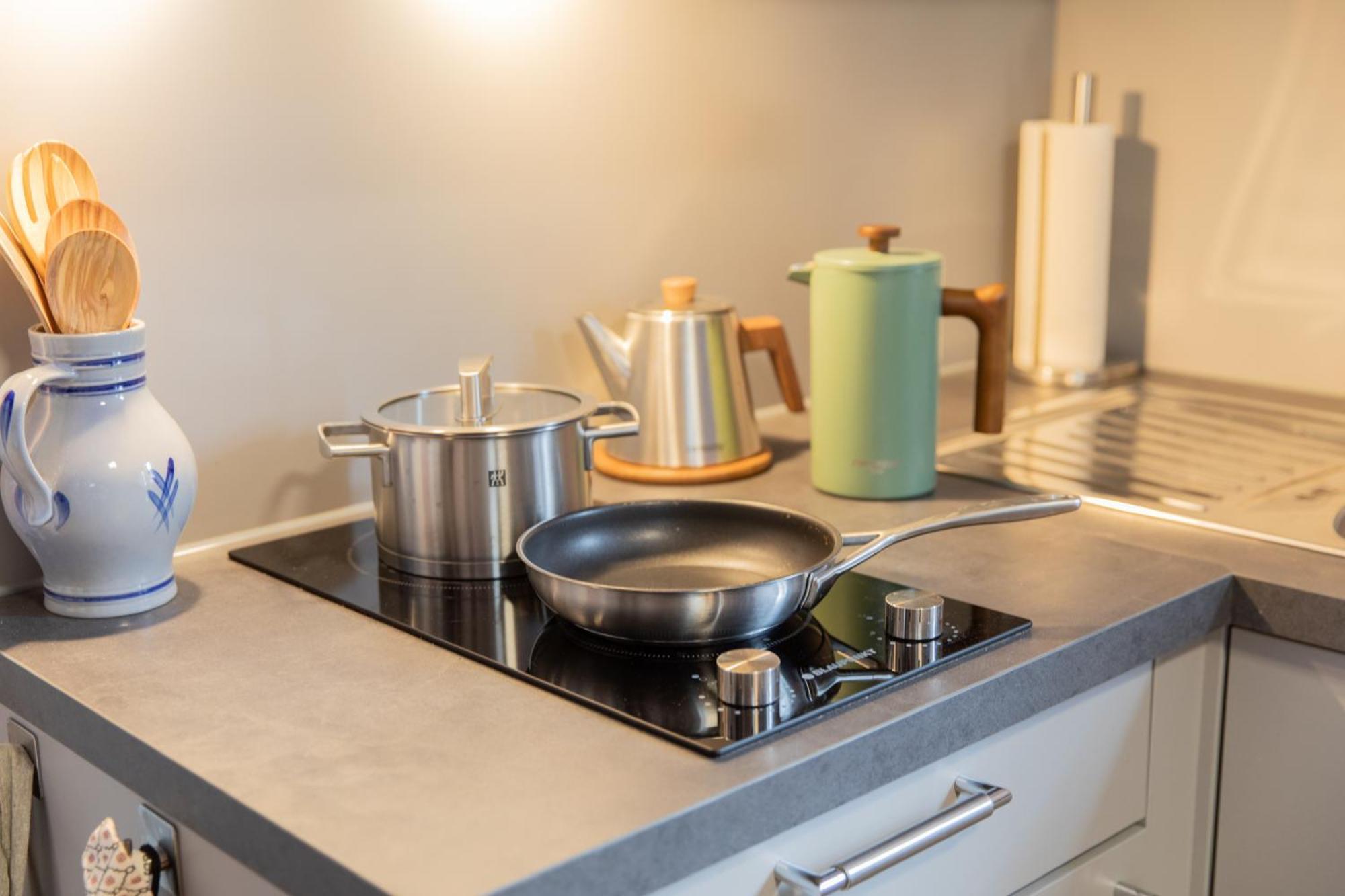 Altstadt Apartment Am Dom Wetzlar, 1 Zi, Kueche, Bad Mit Parkplatz Am Grundstueck 外观 照片